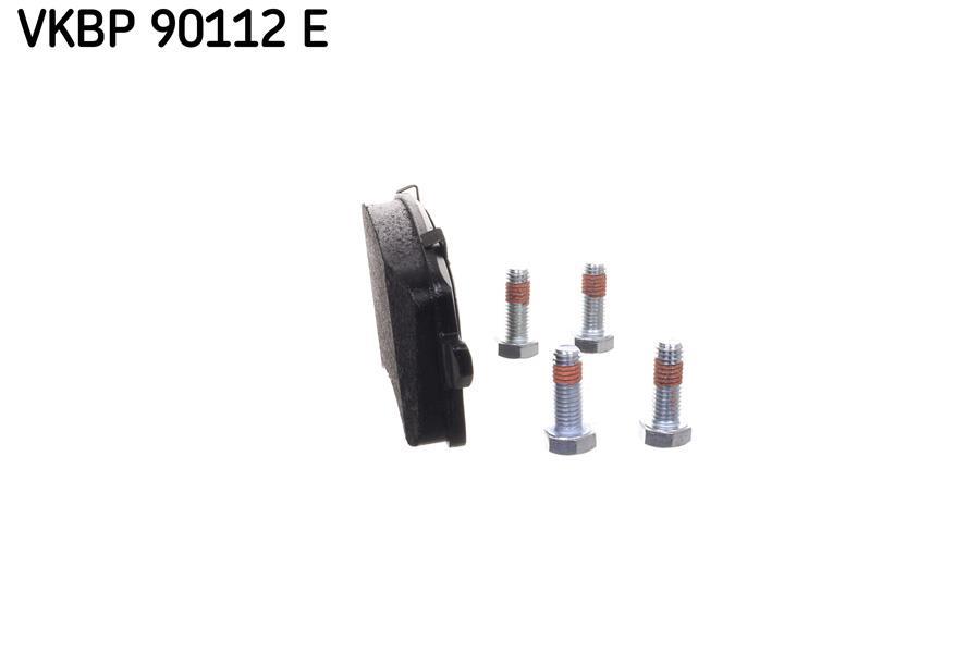 Jeu de 4 plaquettes de frein SKF VKBP 90112 E